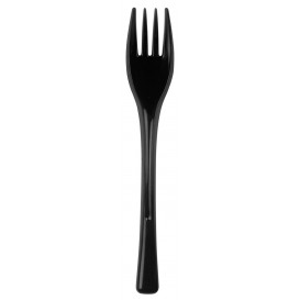 Plastic Fork PS "Fly" Black 14cm (3000 Units)