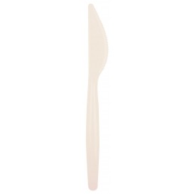 Plastic Knife PS "Easy" Cream 18,5cm (20 Units) 