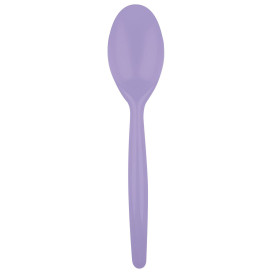 Plastic Spoon PS "Easy" Lilac 18,5 cm (500 Units)