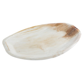 Palm Leaf Tray Oval Shape 30x18cm (25 Units)