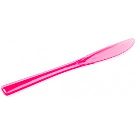 Plastic Knife Premium Raspberry 20 cm (250 Units)