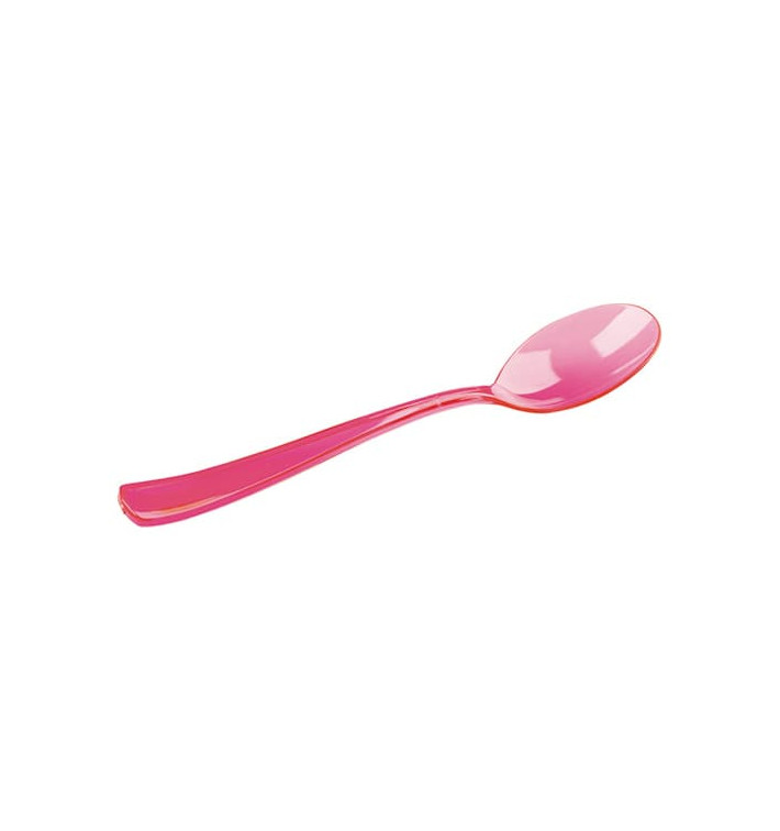 Plastic Spoon Premium Raspberry 16cm (180 Units) Plastic Spoon Premium Raspberry 16cm (180 Units)