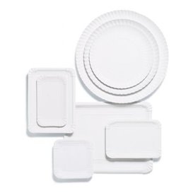 Paper Tray Rectangular shape White 25x34 cm (100 Units)  