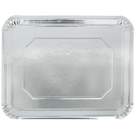 Paper Tray Rectangular shape Silver 34x42cm (50 Units) 