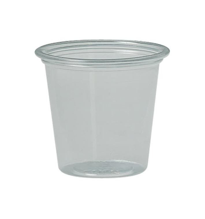 Plastic Souffle Cup PS Clear 37ml Ø4,8 cm (250 Units) Plastic Souffle Cup PS Clear 37ml Ø4,8 cm (250 Units)