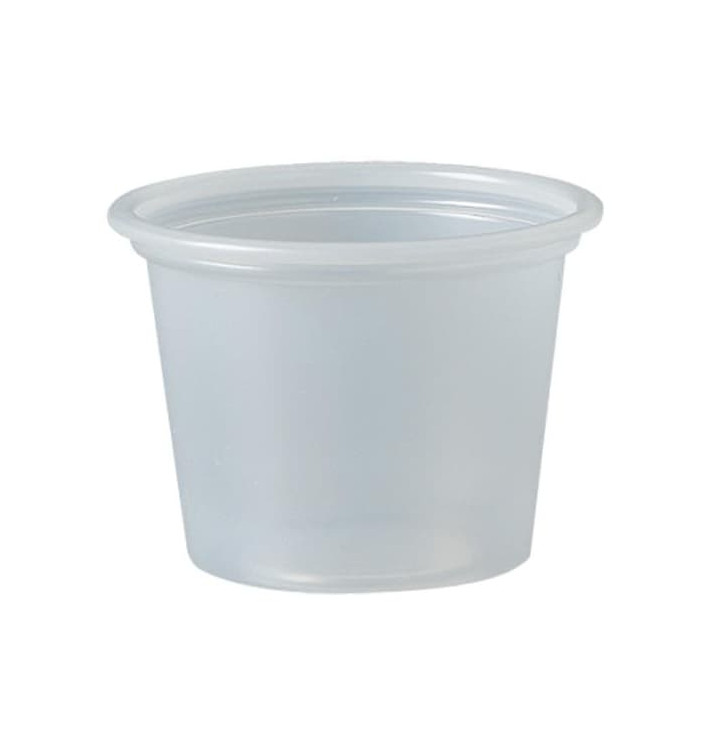 Plastic Souffle Cup PS Clear 30ml Ø4,8cm (5000 Units) Plastic Souffle Cup PS Clear 30ml Ø4,8cm (5000 Units)