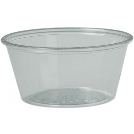 Plastic Souffle Cup PS Clear 100ml Ø7,3cm (250 Units) 
