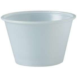 Plastic Souffle Cup PS Clear 120ml Ø7,3cm (250 Units) 