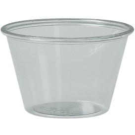 Plastic Souffle Cup PS Clear 120ml Ø7,3cm (250 Units) 