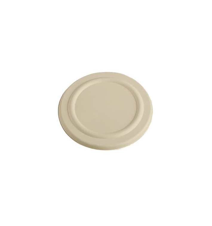 Sucarcane Lid Container 425ml Natural Ø9,5cm (50 Units) Sucarcane Lid Container 425ml Natural Ø9,5cm (50 Units)