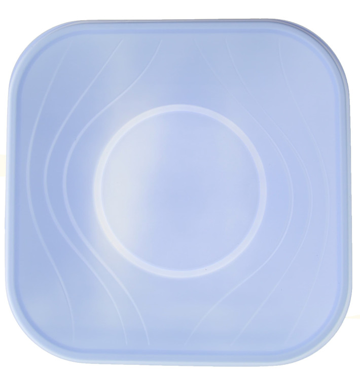 Plastic Bowl PP Square shape "X-Table" Violet 18x18cm (8 Units) Plastic Bowl PP Square shape "X-Table" Violet 18x18cm (8 Units)