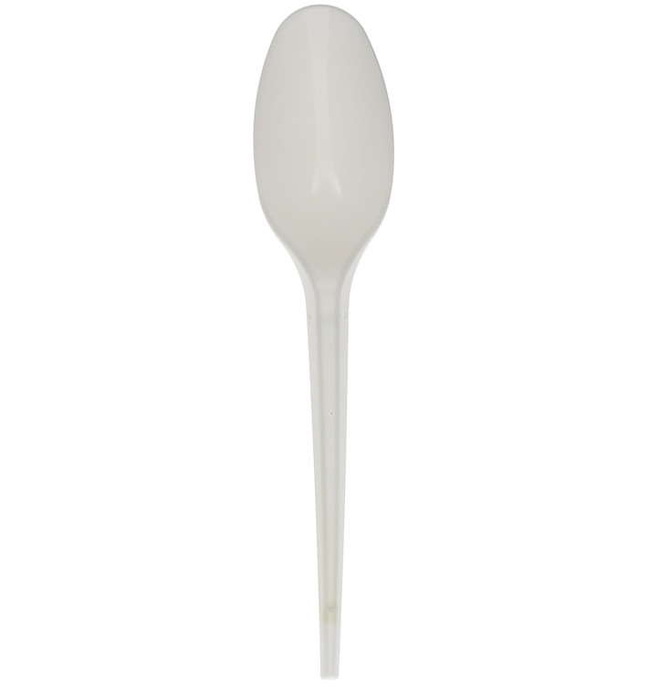 Cornstarch Spoon PLA Biodegradable White 17,5cm (405 Units) Cornstarch Spoon PLA Biodegradable White 17,5cm (405 Units)