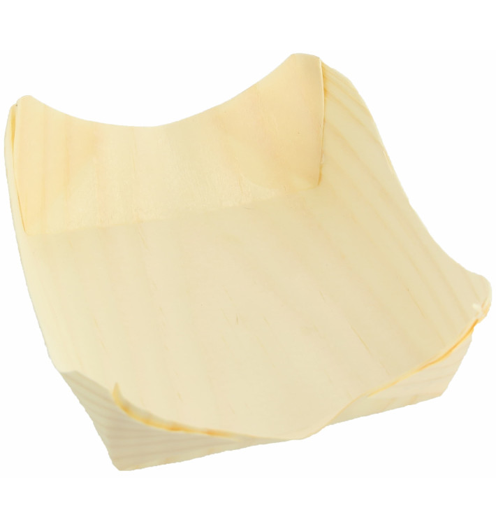 Pine Leaf Tray 10x10x3,5cm (100 Units) Pine Leaf Tray 10x10x3,5cm (100 Units)