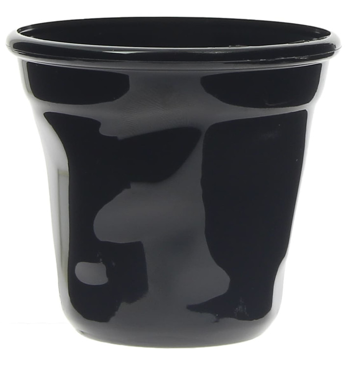 Tasting Plastic Mini Cup PS "Cabosse" Black 60ml (12 Units) Tasting Plastic Mini Cup PS "Cabosse" Black 60ml (12 Units)