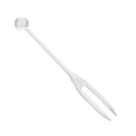 Plastic Food Pick "Snack Stick" Clear 9cm (1650 Units)