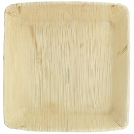 Palm Leaf Plate Deep Square Shape 16x16cm (25 Units) 