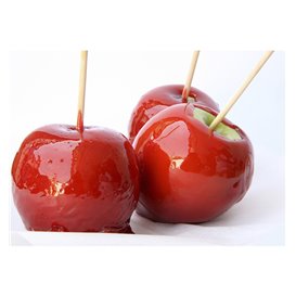 Wooden Stick for Candy Apple Ø6x20cm (100 Units) 
