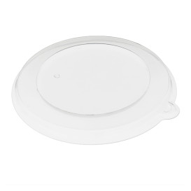 Plastic Lid PP Clear for Bowl 500ml Ø15cm (500 Units)