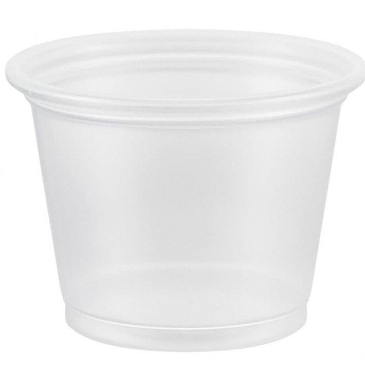 Plastic Souffle Cup PP Clear 30ml Ø4,8cm (2500 Units) 