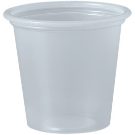 Plastic Souffle Cup PP Clear 35ml Ø4,8cm (250 Units) 