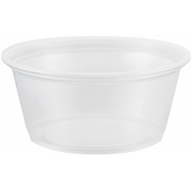 Plastic Souffle Cup PP Clear 100ml Ø7,3cm (125 Units) 