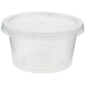 Plastic Souffle Cup with Lid PP 120ml (50 Units)