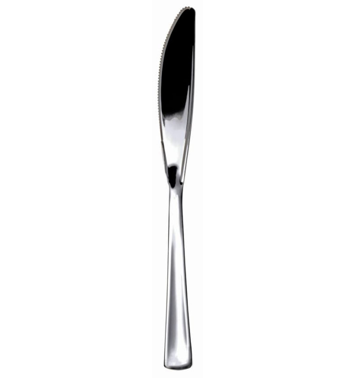 Plastic Knife Metallized 20cm (50 Units) Plastic Knife Metallized 20cm (50 Units)