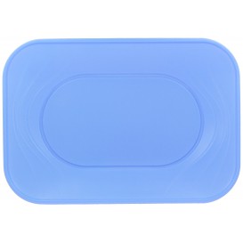 Plastic Tray Microwavable "X-Table" Violet 33x23cm (2 Units) 