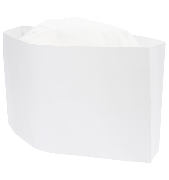 Disposable Chef Hat Pill Box White (100 Units) Disposable Chef Hat Pill Box White (100 Units)