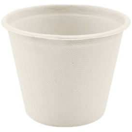 Sugarcane Container White Ø11cm 450ml (600 Units)