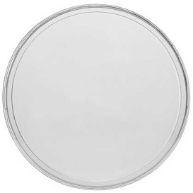 Plastic Lid PP for Deli Container Clear 350, 500 y 1000ml Ø11,5cm (500 Units)