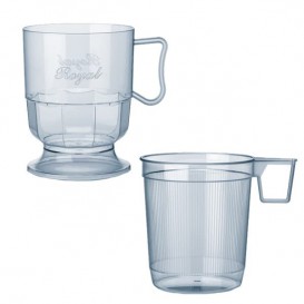 Plastic Cup Rigid Clear 250 ml (40 Units) 