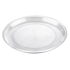 Plastic Tray Clear Ø32cm (5 Units) 