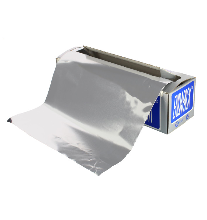 Aluminium Foil Wrap with Dispenser Box 30cmx300m 3Kg (1 Unit) Aluminium Foil Wrap with Dispenser Box 30cmx300m 3Kg (1 Unit)