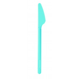 Plastic Knife PS Light Blue 17,5cm (20 Units) 