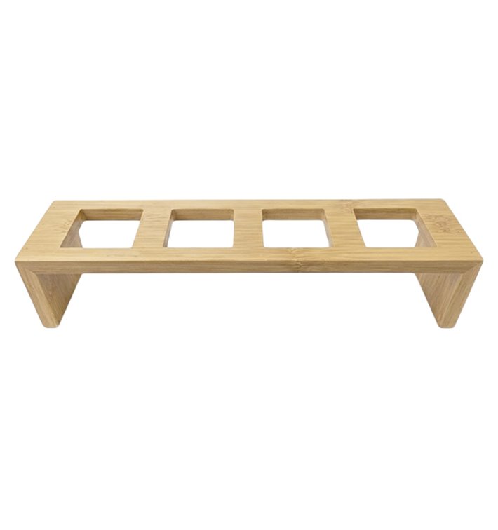 Bamboo Tray 6x5x1,5cm (10 Units) 