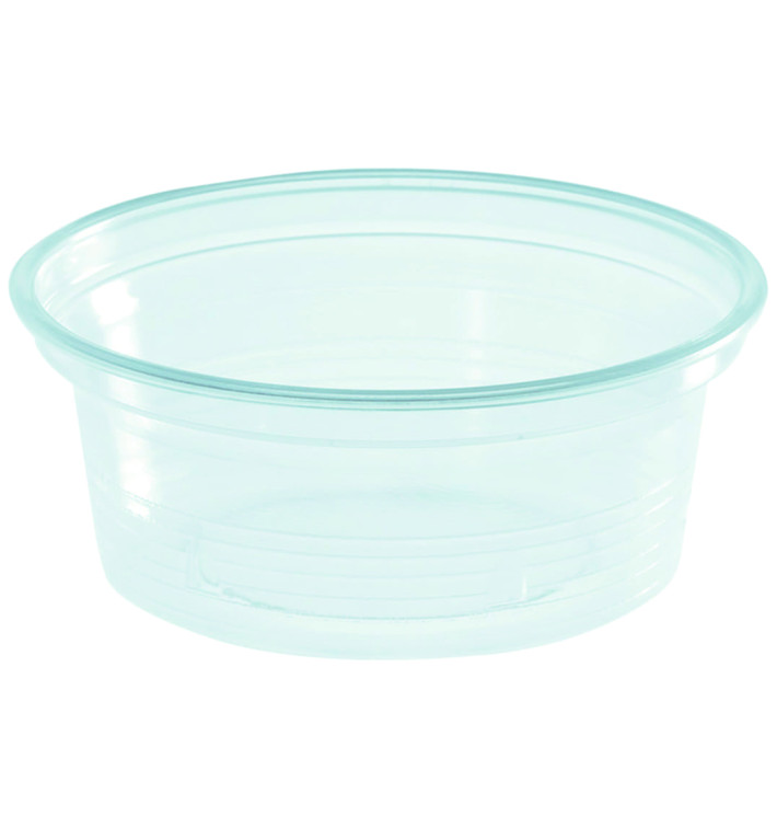 Plastic Souffle Cup PS Clear 50ml Ø7cm (1000 Units)