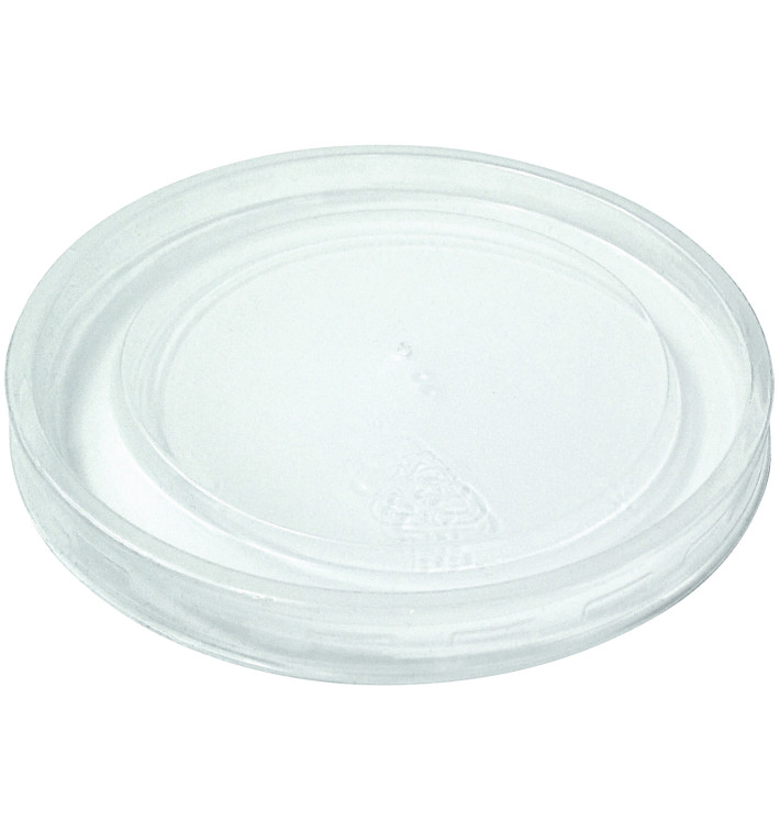 Plastic Lid rPET Crystal Closed Flat Ø4,5cm (250 Units) Plastic Lid rPET Crystal Closed Flat Ø4,5cm (250 Units)