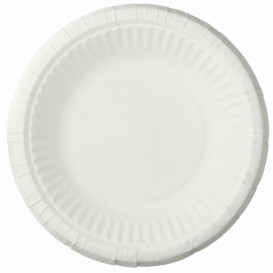 Paper Plate Deep White 19cm (1000 Units)