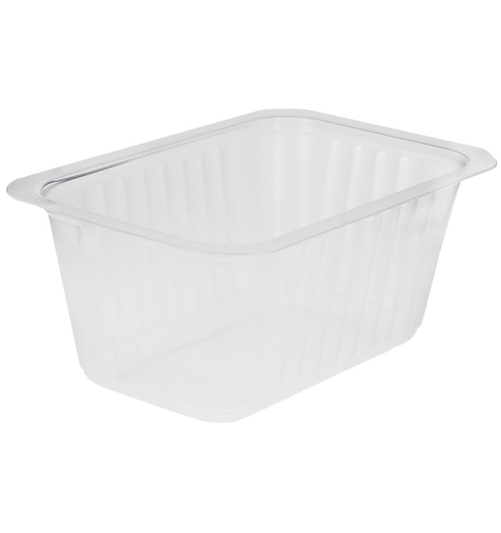 Plastic Deli Container PP Heat Sealable 500ml (100 Units) Plastic Deli Container PP Heat Sealable 500ml (100 Units)