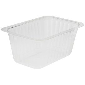 Plastic Deli Container PP Heat Sealable 370ml (100 Units) 