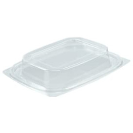 Plastic Lid for Deli Container OPS High Dome Lid Clear 710/946ml (63 Units) 