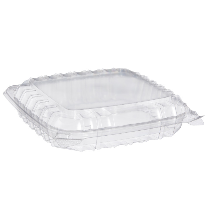 Plastic Hinged Deli Container OPS 3 Compartments "Clear Seal" 335ml (125 Units) Plastic Hinged Deli Container OPS 3 Compartments "Clear Seal" 335ml (125 Units)