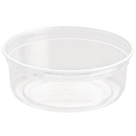 Plastic Container APET Round shape Transparente 250ml Ø12cm (480 Units)