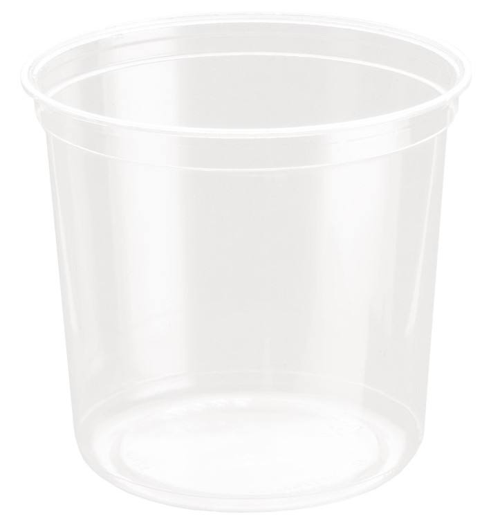 Plastic Deli Container rPET "DeliGourmet" 24 Oz/710ml (50 Units) Plastic Deli Container rPET "DeliGourmet" 24 Oz/710ml (50 Units)
