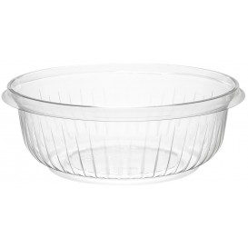 Plastic Salad Bowl PET "PresentaBowls" Clear 360ml Ø15cm (63 Units) 