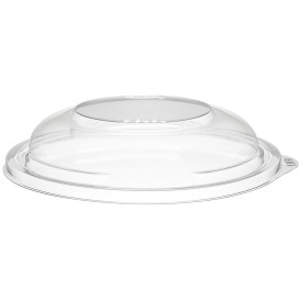 Plastic High Dome Lid PET for Salad Bowl Clear Ø15cm (504 Units)