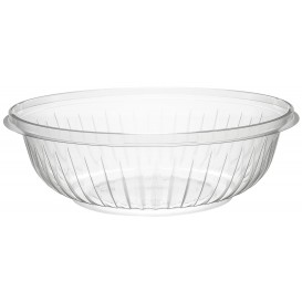 Plastic Salad Bowl PET "PresentaBowls" Clear 710ml Ø18,3cm (63 Units) 