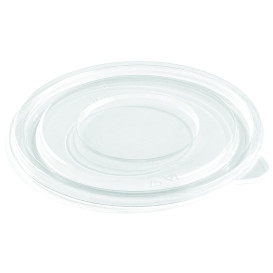 Plastic Lid for Bowl PET Flat Ø14cm (500 Units)