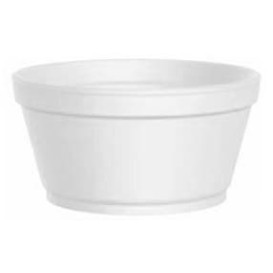 Foam Container White 3,5 Oz/100ml Ø7,4cm (1000 Units)